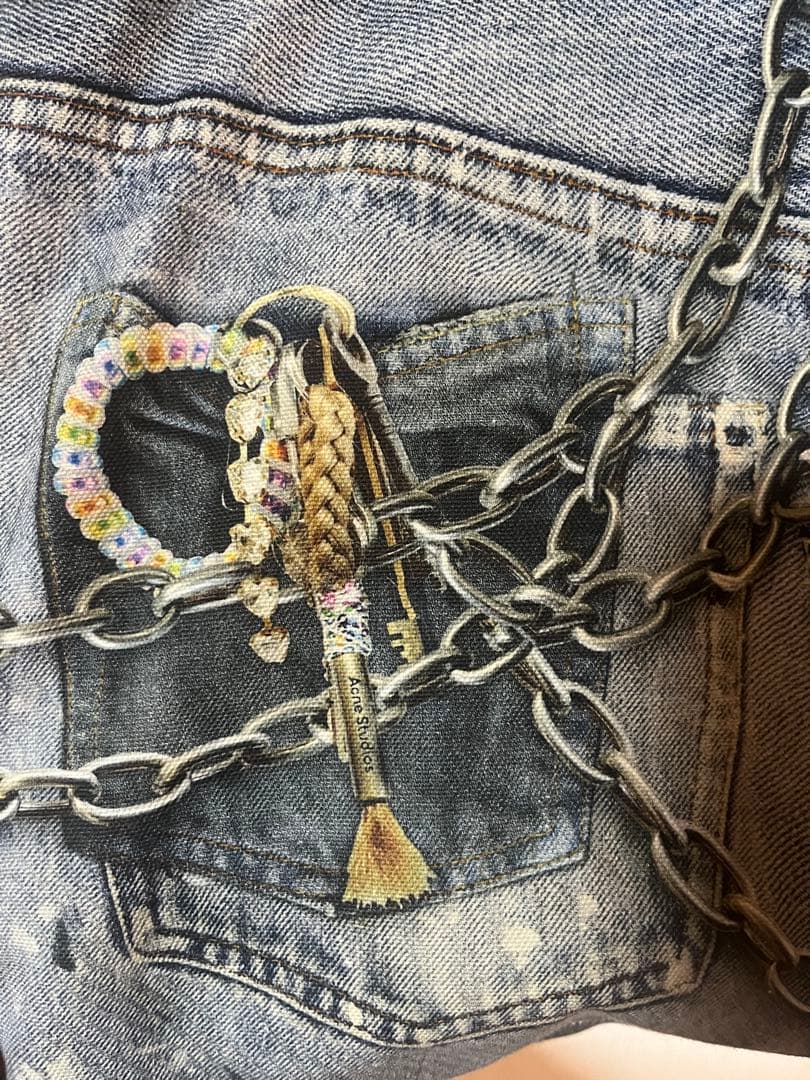 Acne Studios デニム トートバッグ