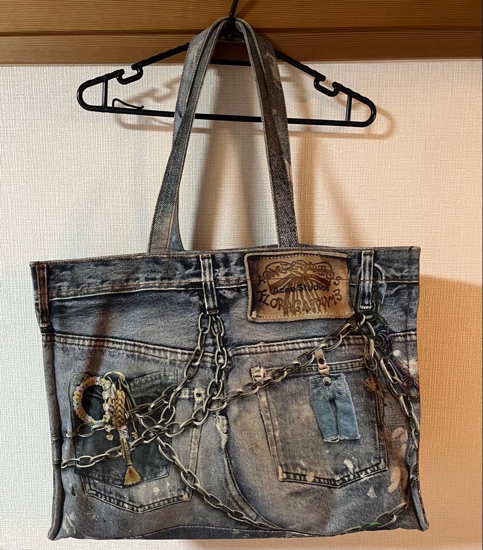 Acne Studios デニム トートバッグ