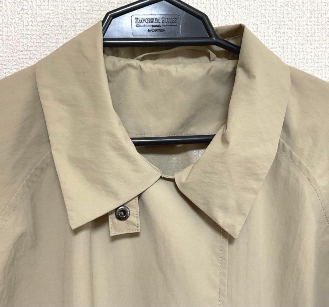 北欧、暮らしの道具店 晴れの日も着たいレインコート （バッグ付き）ベージュ