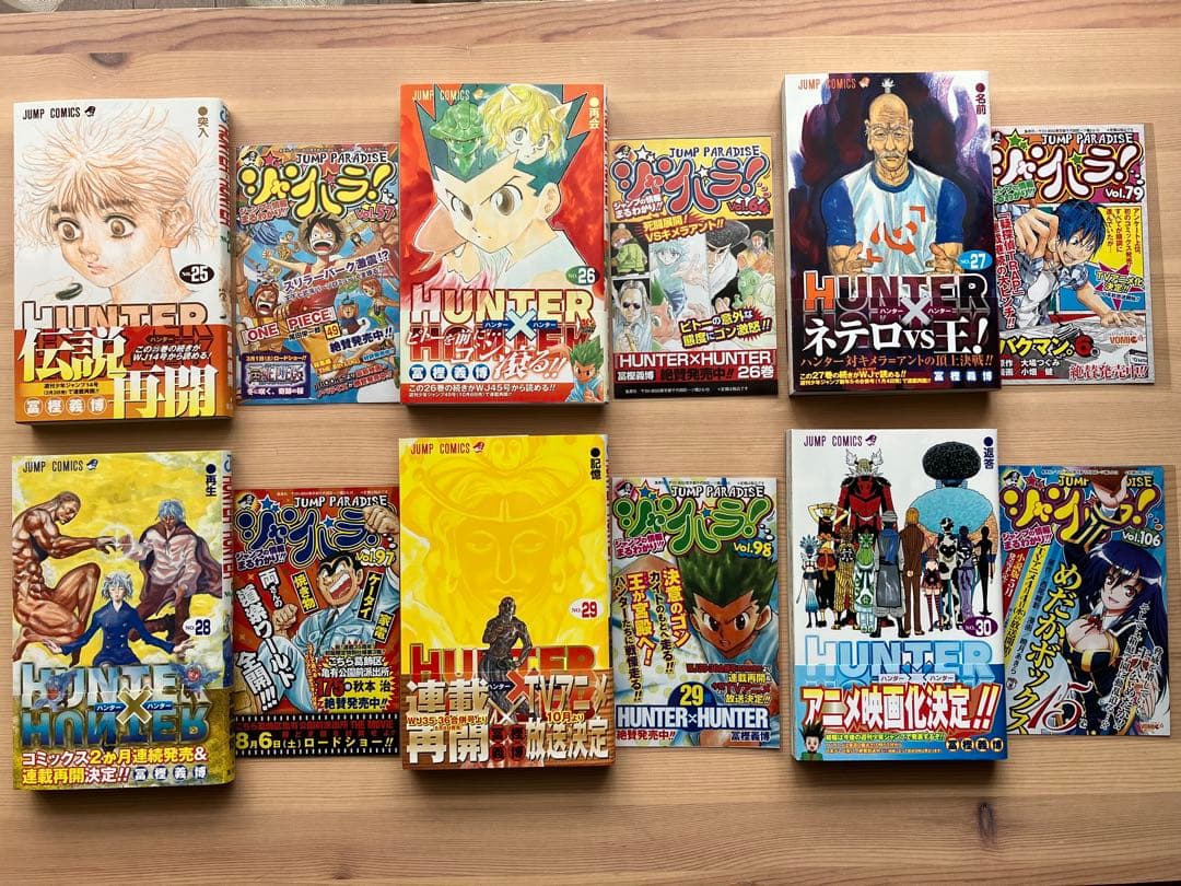 全巻初版 帯・チラシ付 HUNTER×HUNTER 0-38巻 ハンターズガイド