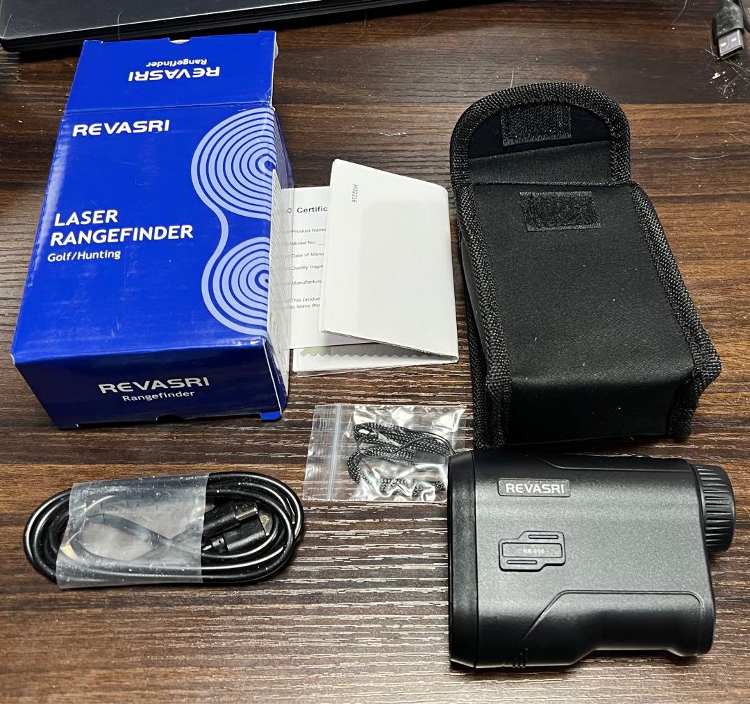 【未使用・新品】ゴルフ 距離測定器 レーザー距離計 REVASRI