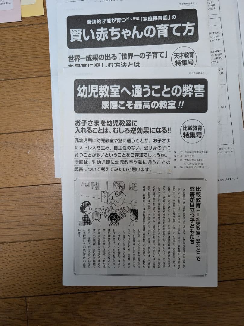 家庭保育園　指導プログラム　全冊育児・幼児教育 資料セット
