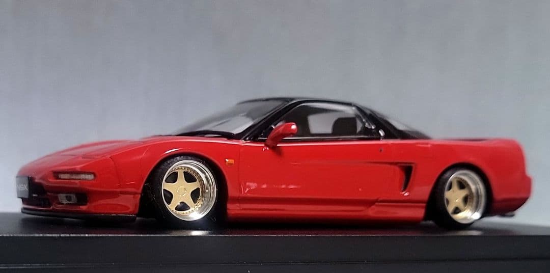 1/43　ホンダ　NSX改　OZフッツーラ　ゴールド　アル　深リム