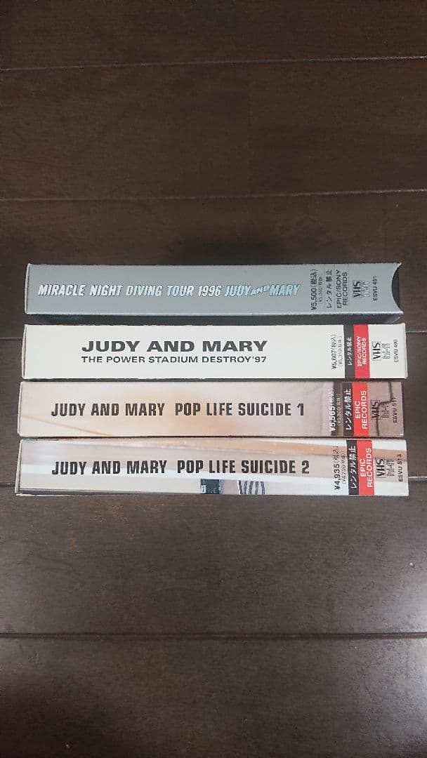 JUDY AND MARY VHS 4本セット