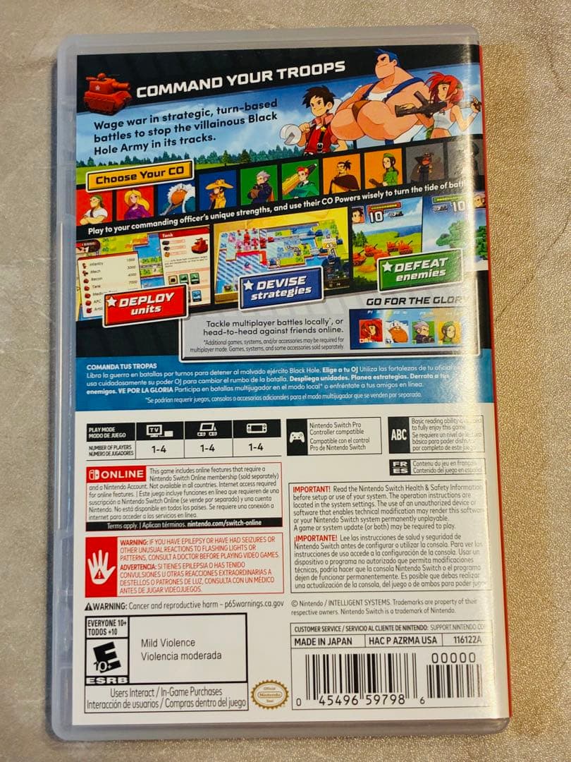Advance Wars 1+2 アドバンスウォーズ1+2 ファミコンウォーズ