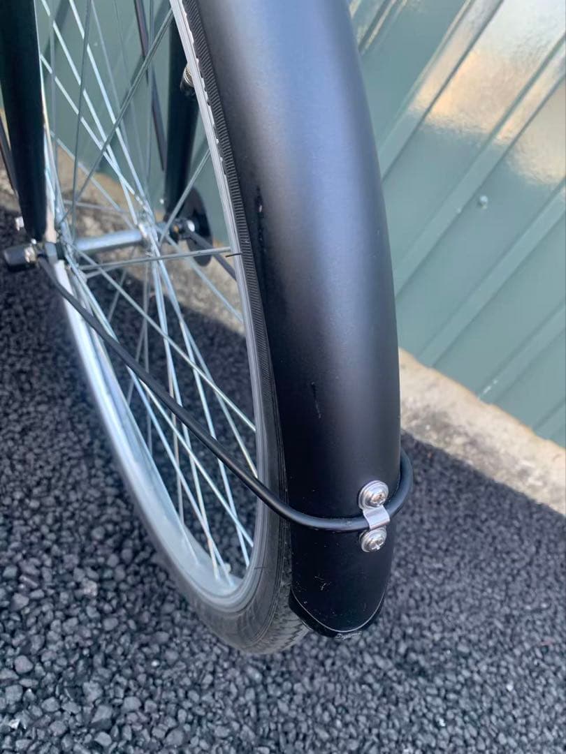 中古　組み立て済　電動アシスト自転車 シティタイプ ブラック