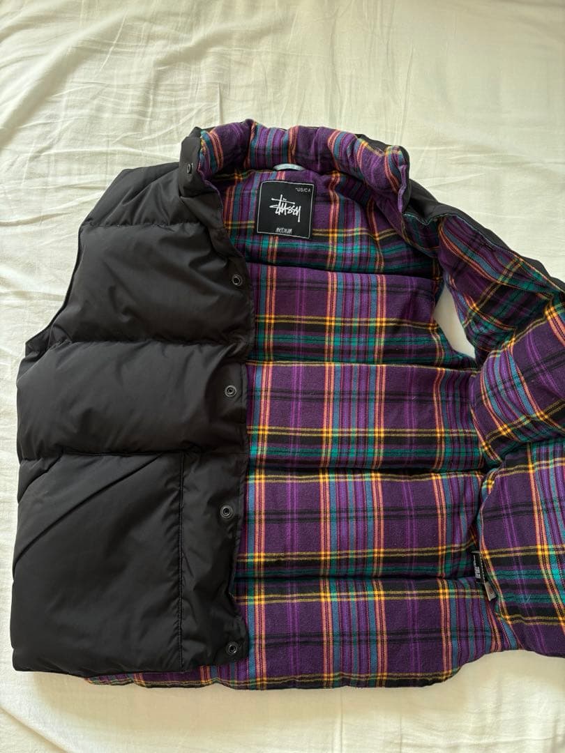00s stussy ダウンベスト Mサイズ