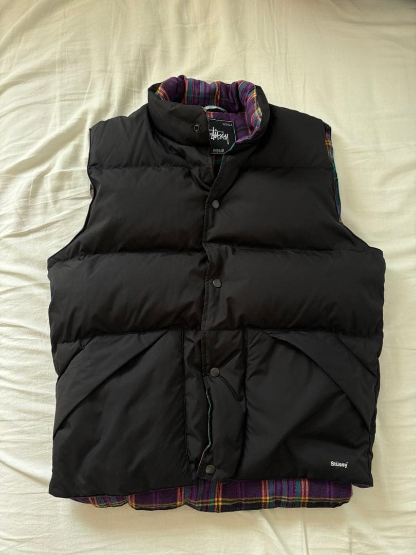 00s stussy ダウンベスト Mサイズ