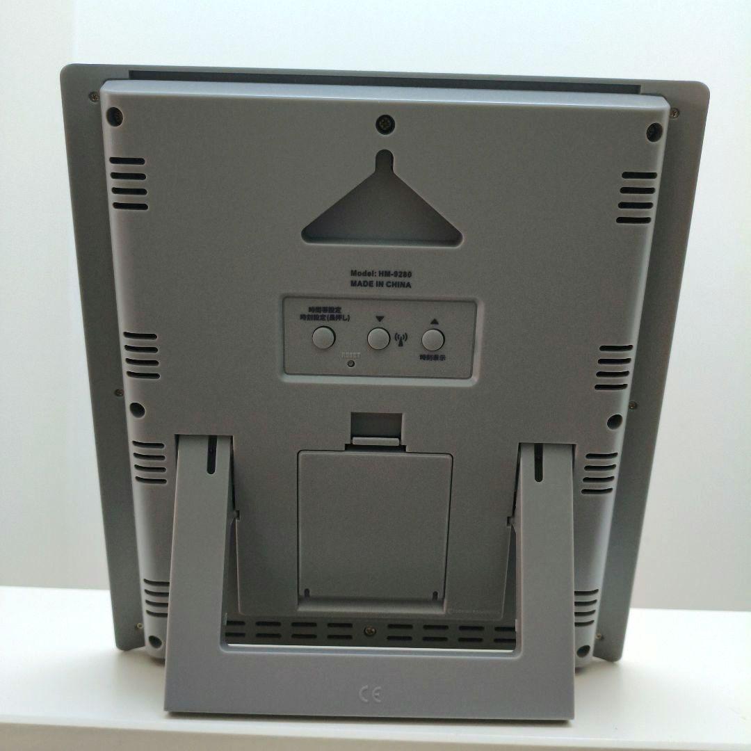 ADESSO(アデッソ)デジタル日めくりカレンダー電波時計