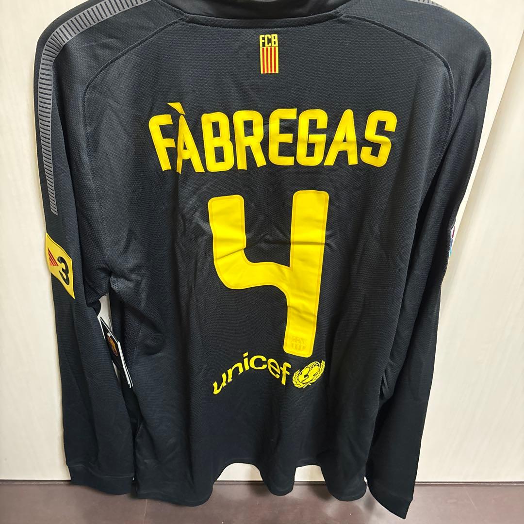【新品未使用】FCバルセロナ FABREGAS 4 ユニフォーム