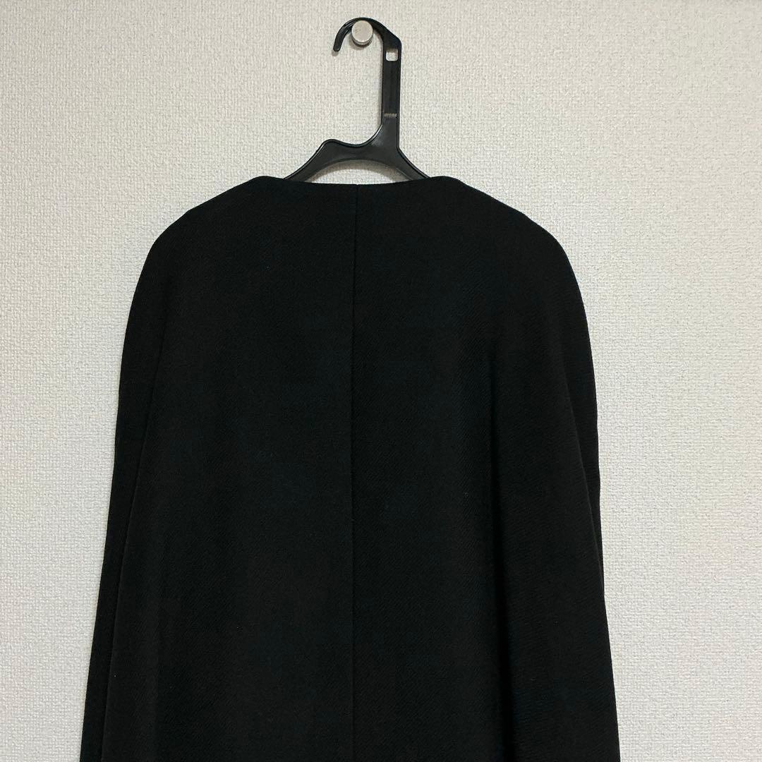 ★完売品★ZARA MANTECO ブラック ケープコート※訳あり、オマケ付き