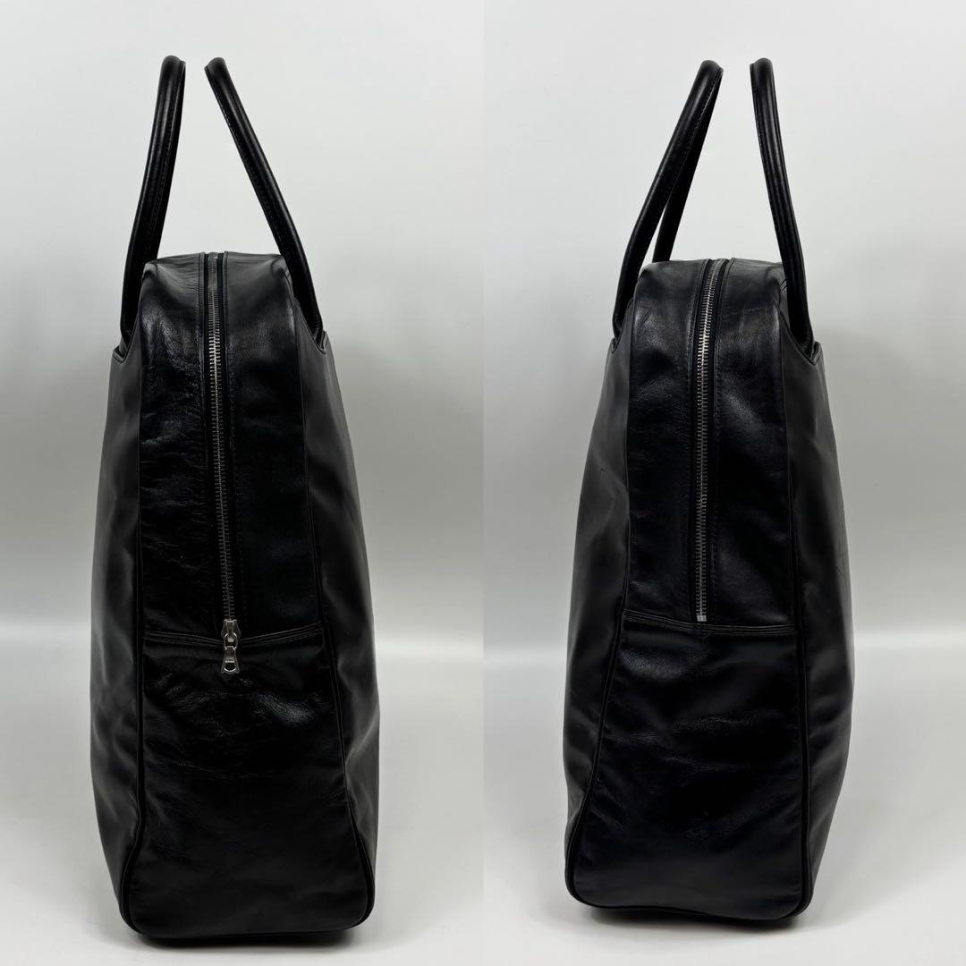Y’s YOHJI YAMAMOTO CUIR LEATHER HAND BAG