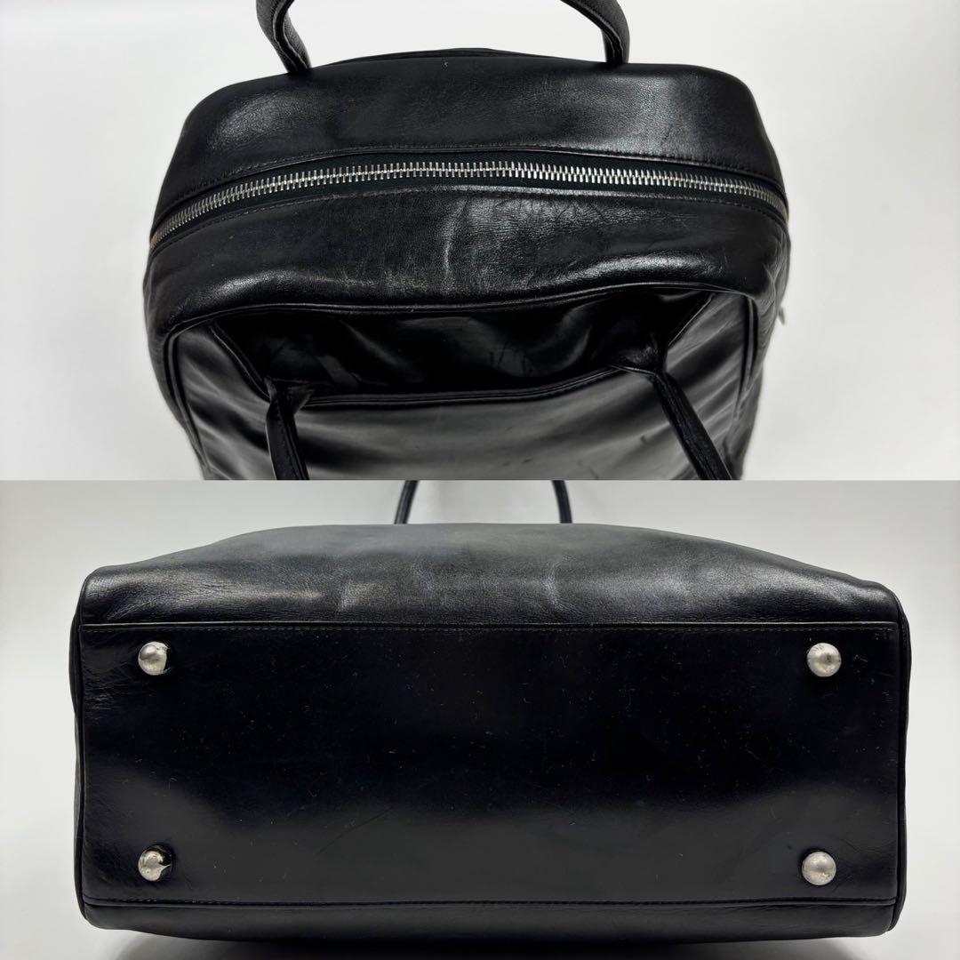 Y’s YOHJI YAMAMOTO CUIR LEATHER HAND BAG