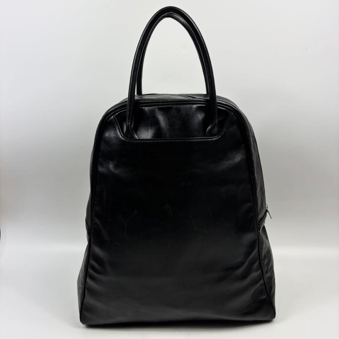 Y’s YOHJI YAMAMOTO CUIR LEATHER HAND BAG