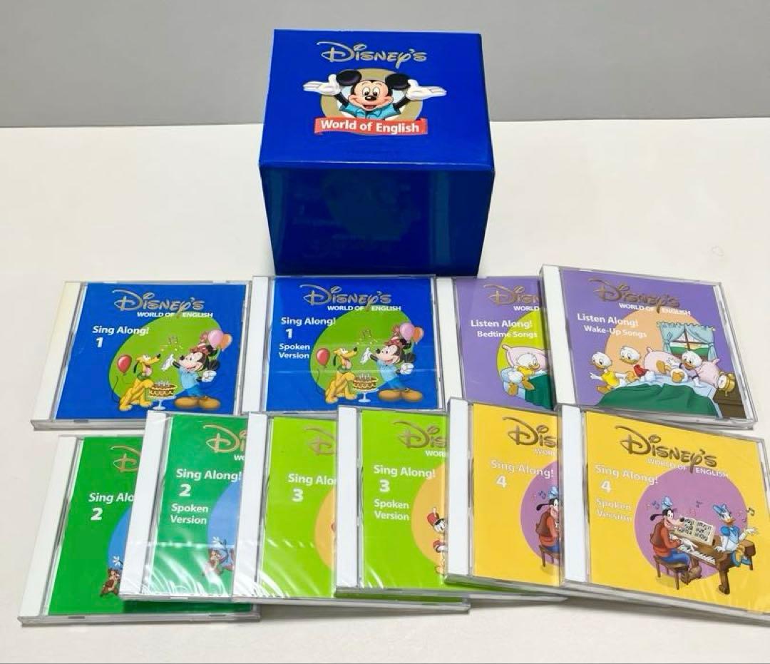 未開封あり　ディズニー　英語システム　シングアロング　セット