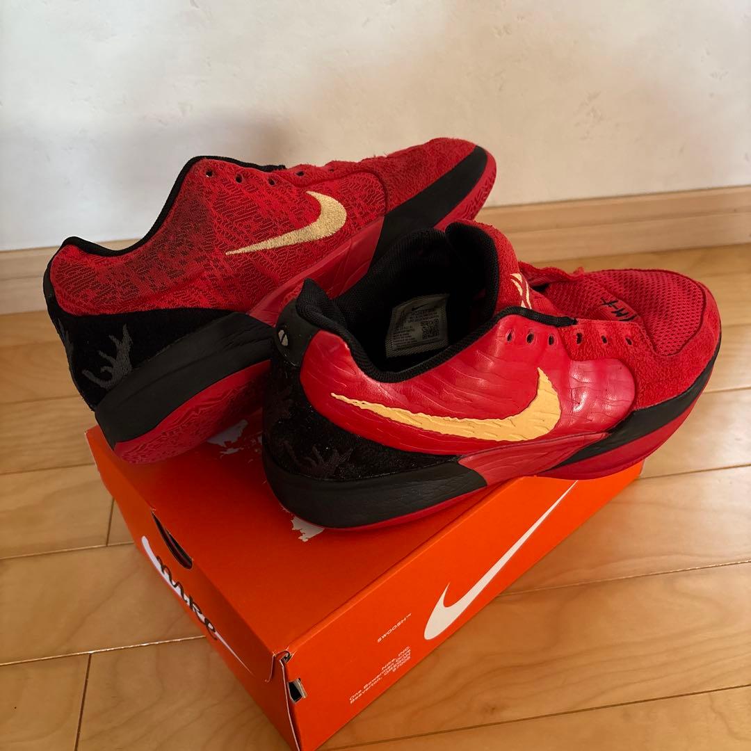 Nike JA2 バスケットボールシューズ レッド/ブラック/ゴールド