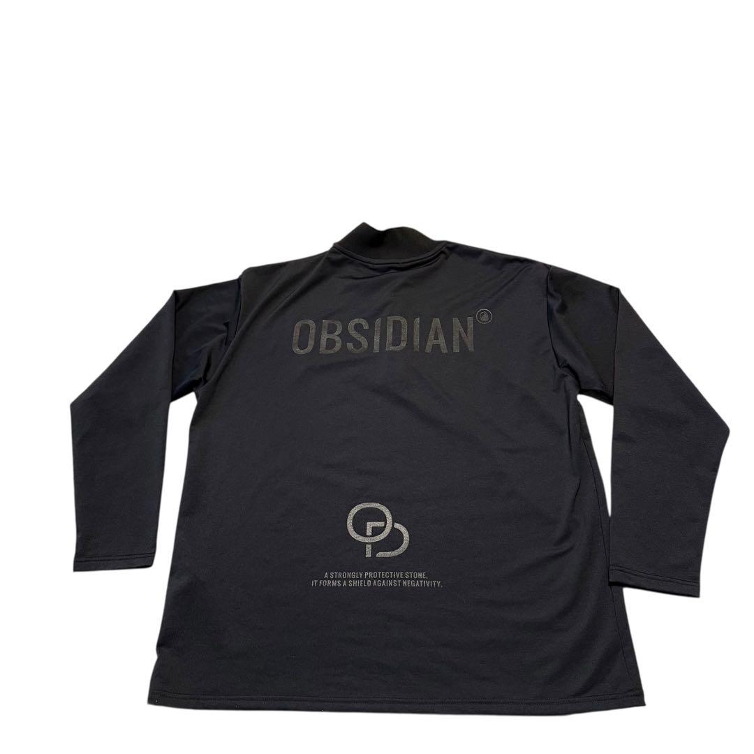 メンズウェア OBSIDIAN HENLEY NECK PULLOVER size XL