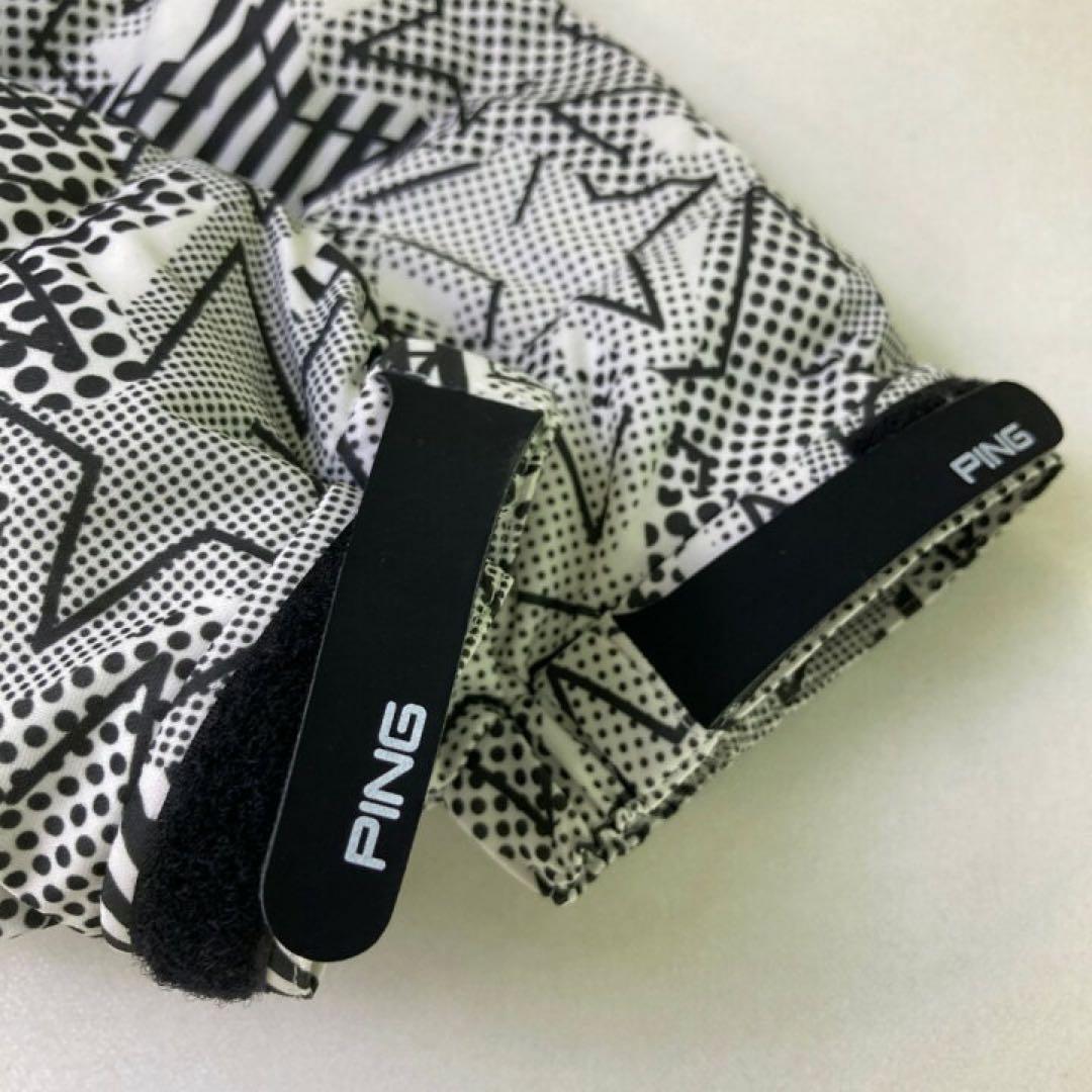 極美品 【PING】ピン トライストレッチ中綿プルオーバー スニード M