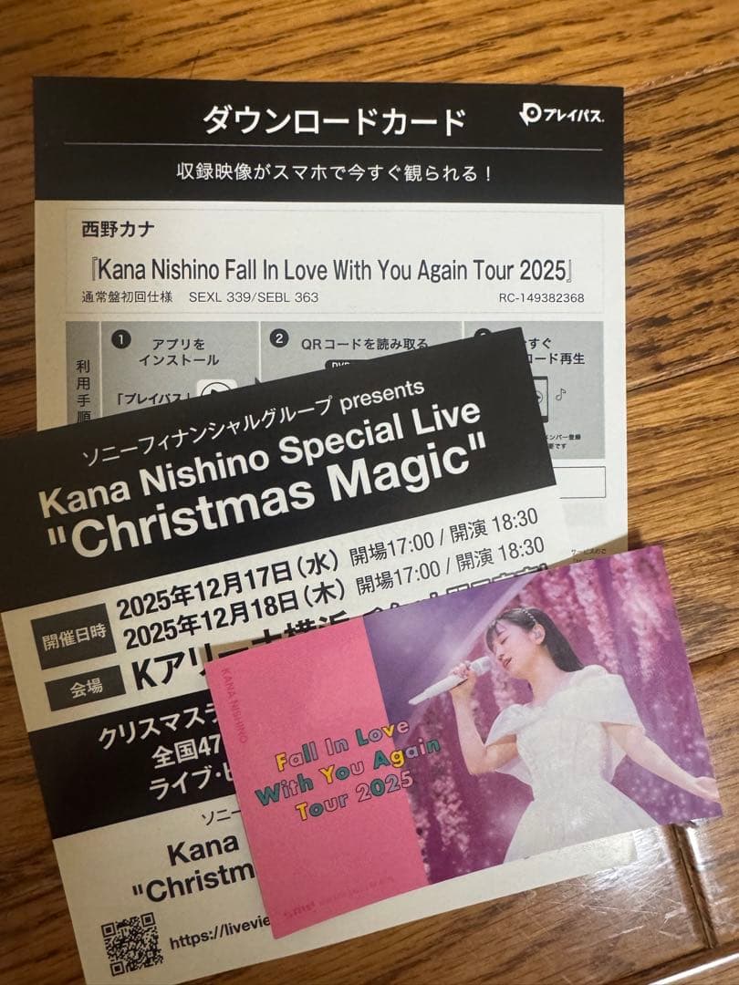 西野カナ　tour 2025 11/20発売　Blu-ray❗️新作