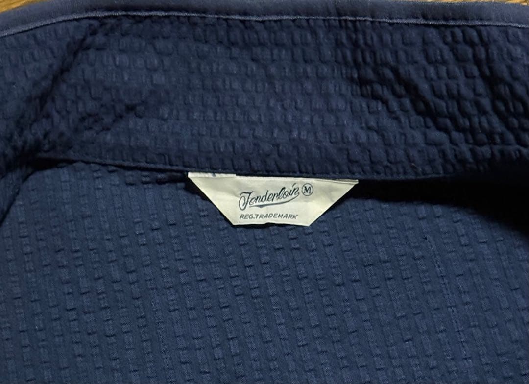 ジャケット・アウター SEERSUCKER STAND COLLAR JKT TENDERLOIN