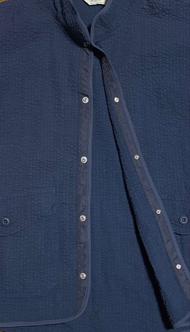 ジャケット・アウター SEERSUCKER STAND COLLAR JKT TENDERLOIN