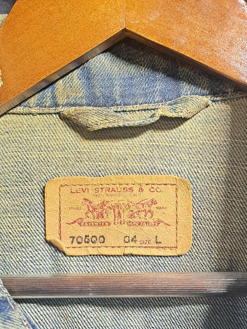 [スペシャル]00s EURO Levi's 70500 70505 鬼ヒゲ