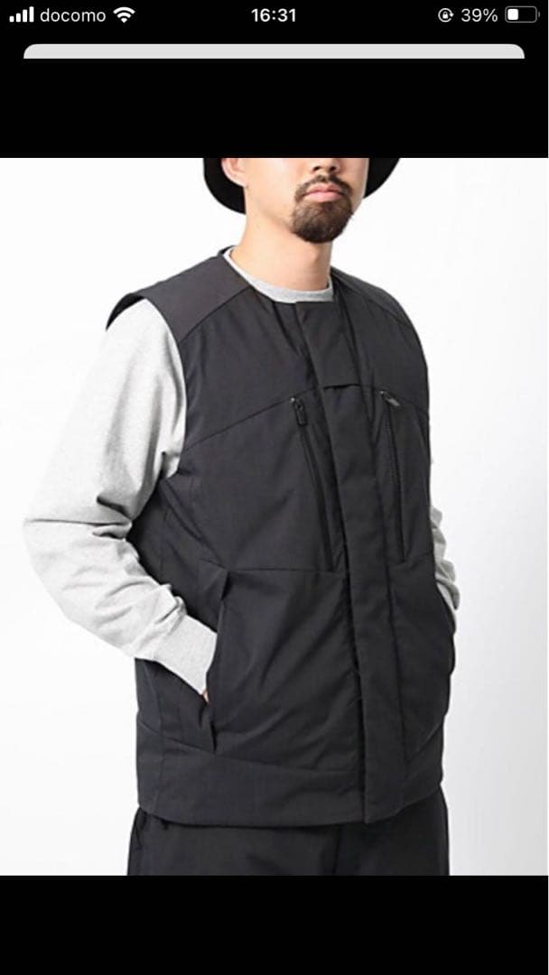  peak FR 2L Down Vest 焚火　 ダウン