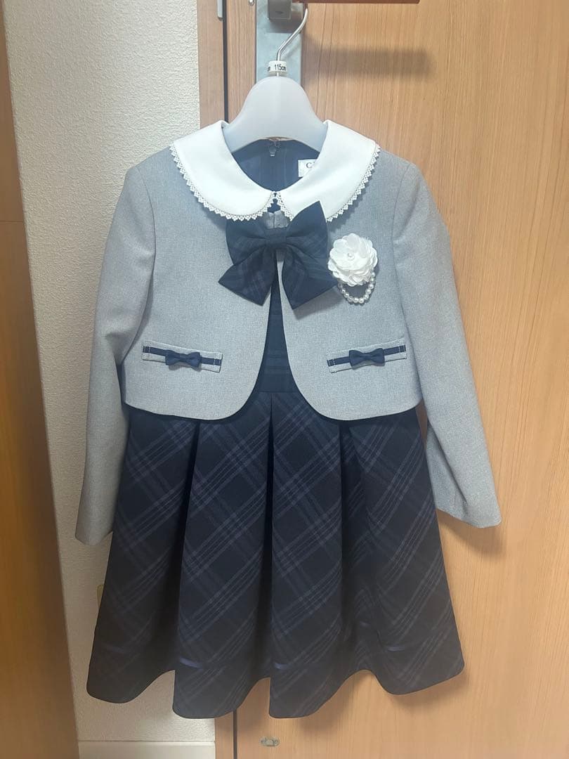 キッズ　フォーマル　入学式　女の子　115センチ