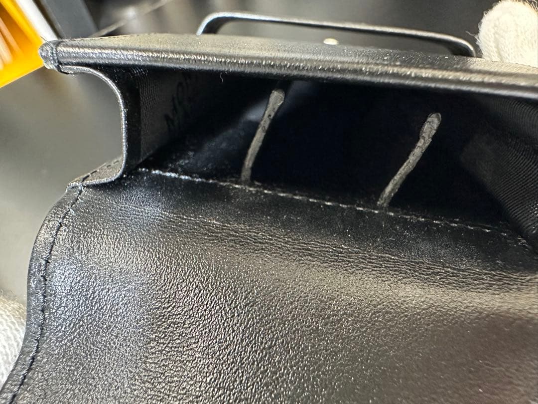 Montblanc ブラックレザー ペンケース