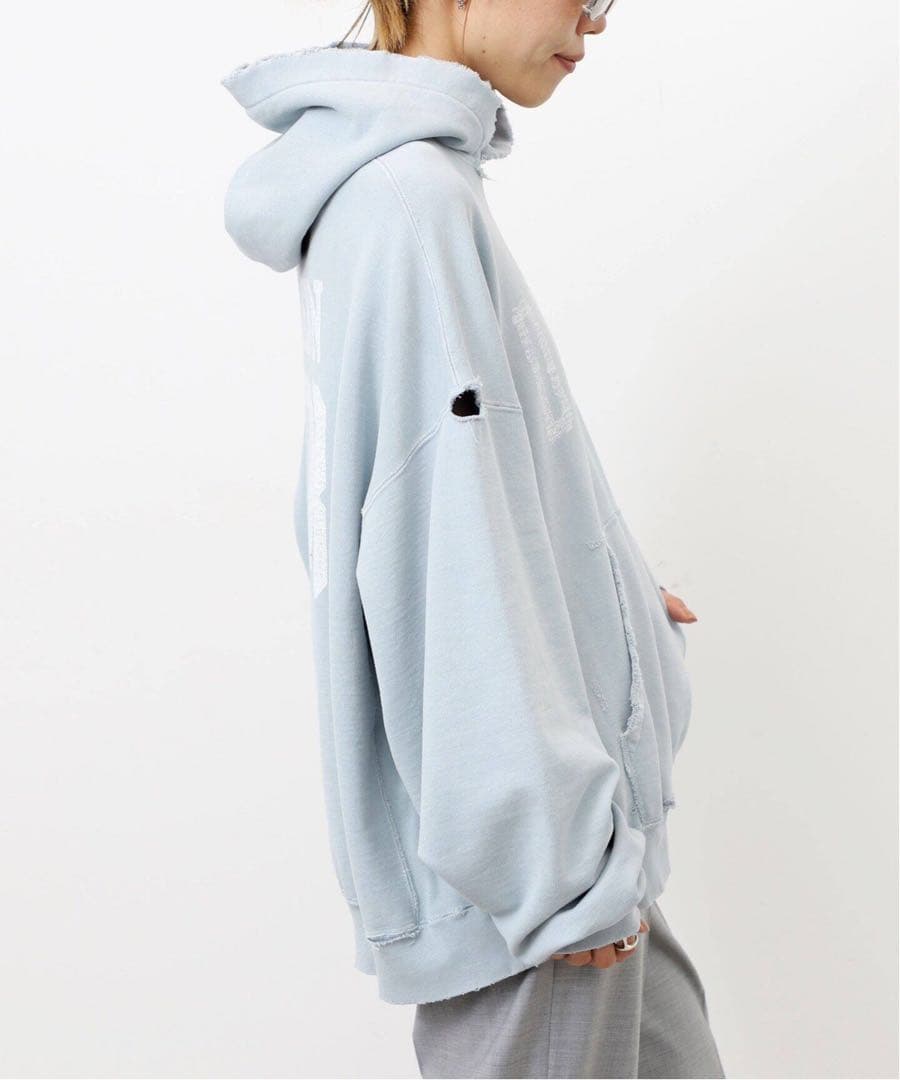 L’Appertement REMI RELIEF フードスウェット パーカー