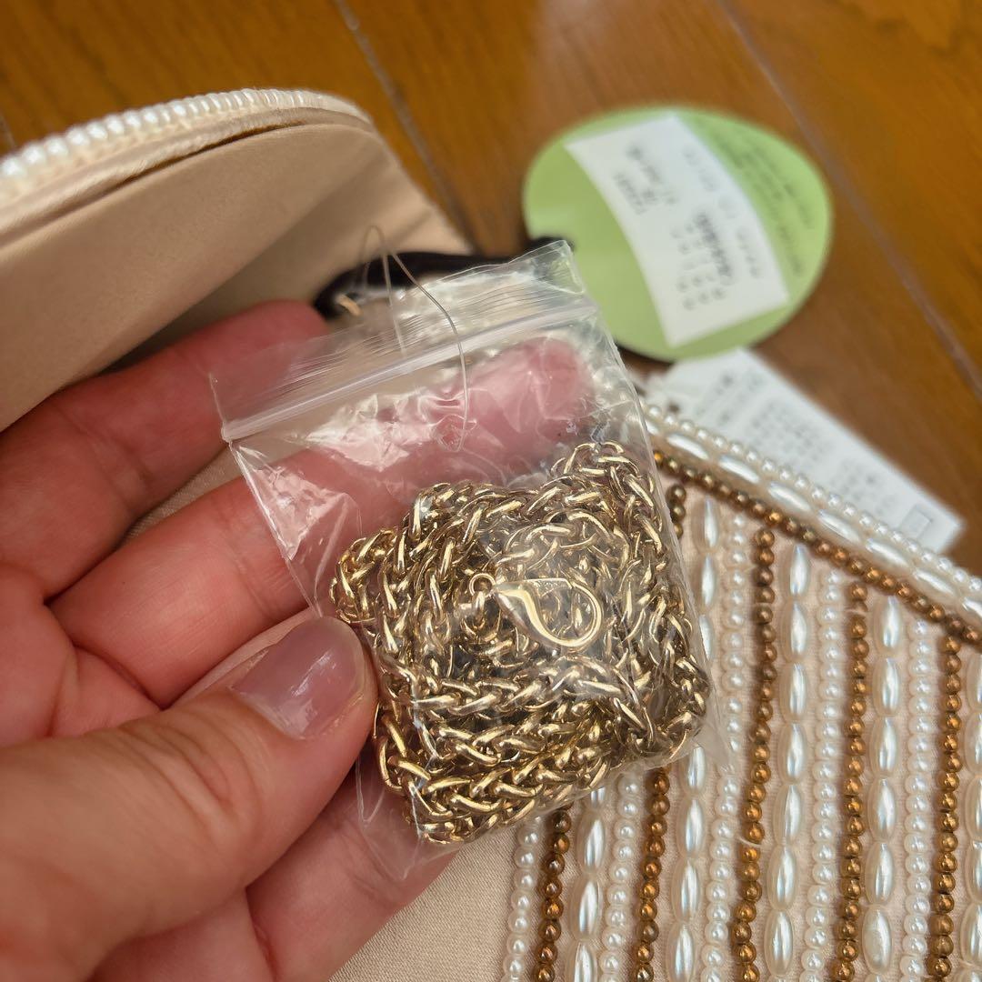 【新品】NOCTILUCA ノクチルカ　パーティバッグ　クラッチ　結婚式　二次会