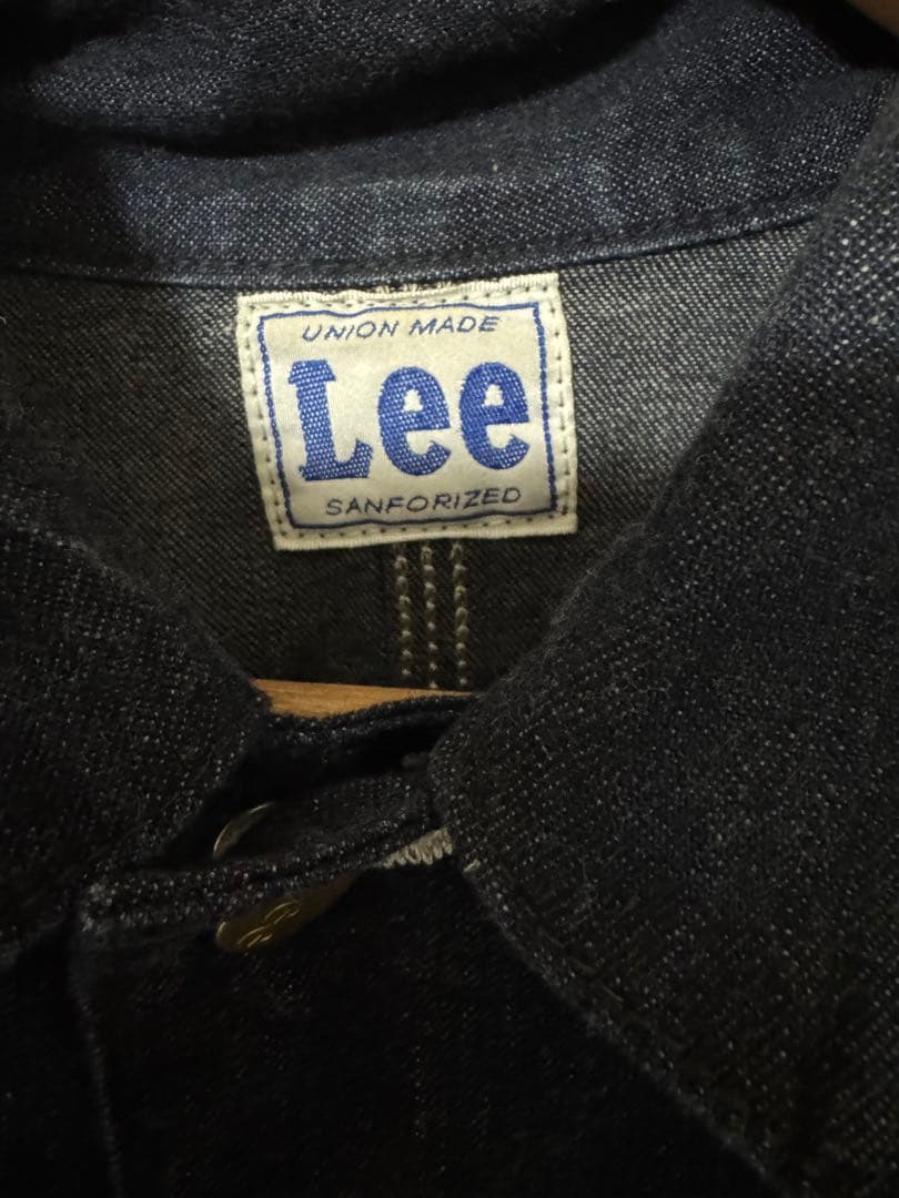 Lee デニムカバーオール L ワークジャケット インディゴ