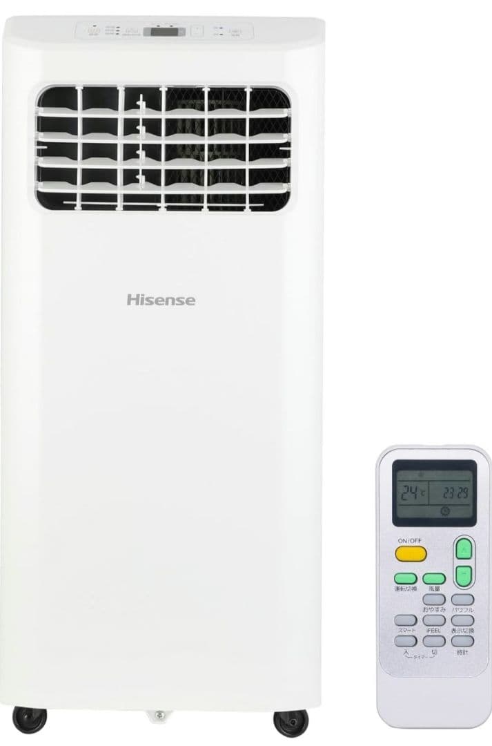 ハイセンスHPAC-22G スポットエアコン 2024年製 工事不要 美品