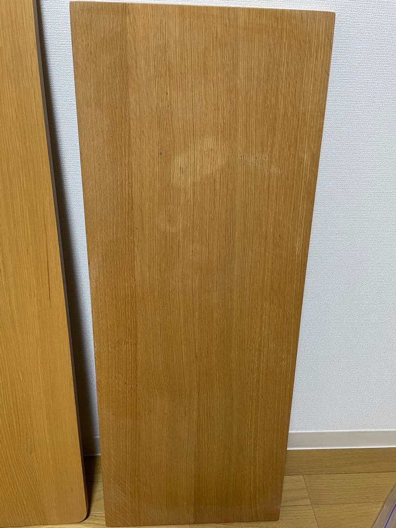 無印良品・オーク材ローテーブル