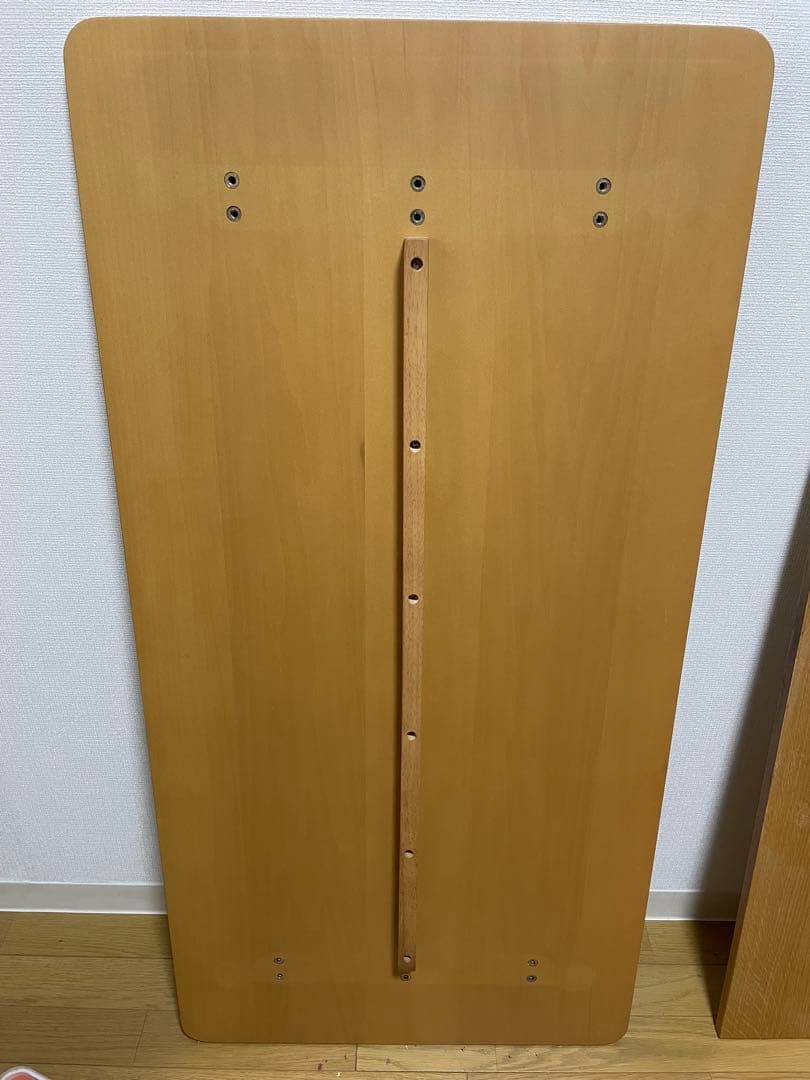 無印良品・オーク材ローテーブル