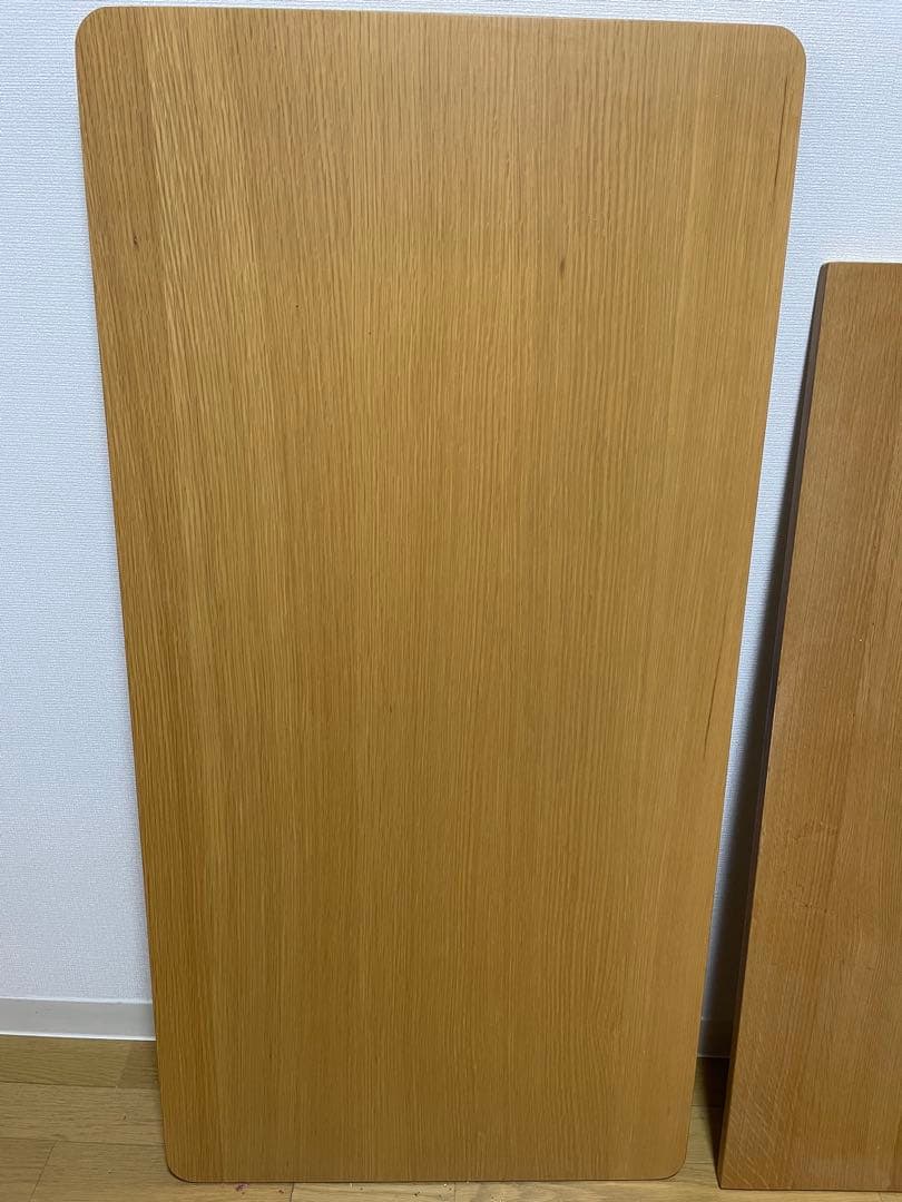 無印良品・オーク材ローテーブル