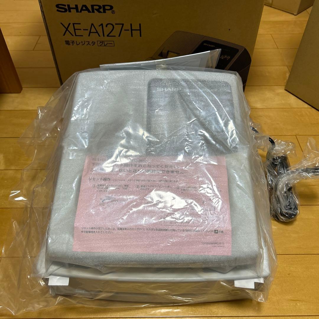 シャープ電子レジスタ　XE-A127-H