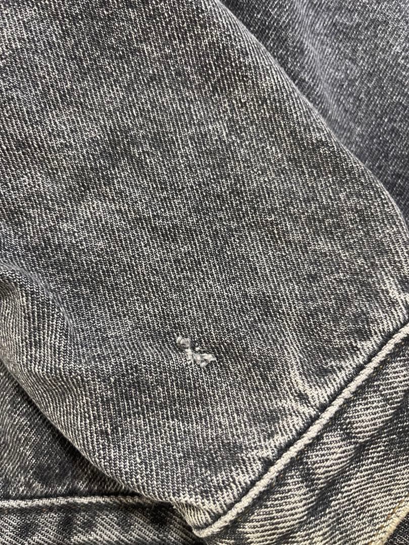 90's 先染め！LEVI'S 70503-0258 ブラックデニムジャケット