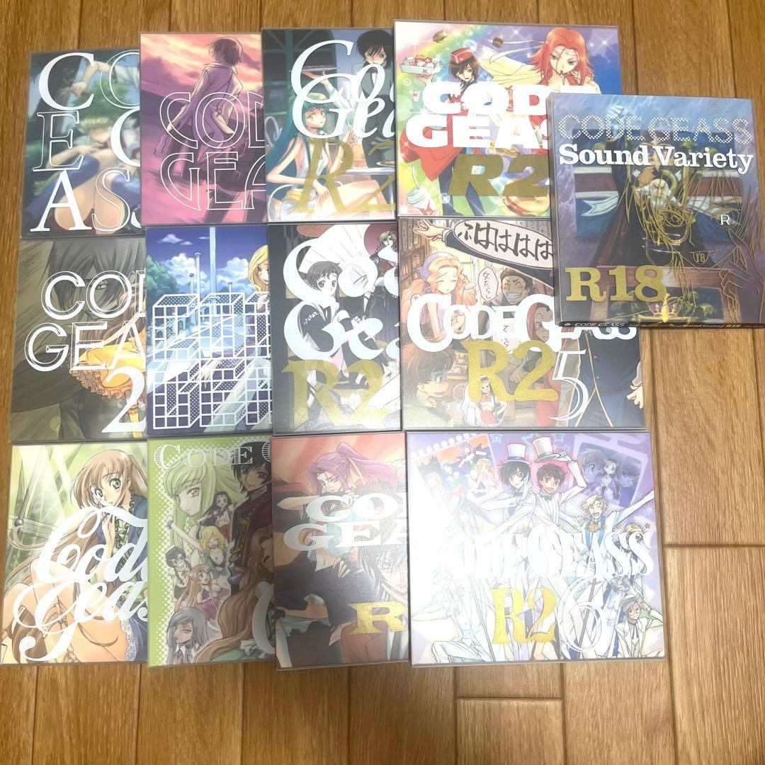 コードギアス 反逆のルルーシュ ドラマCD 14枚セット