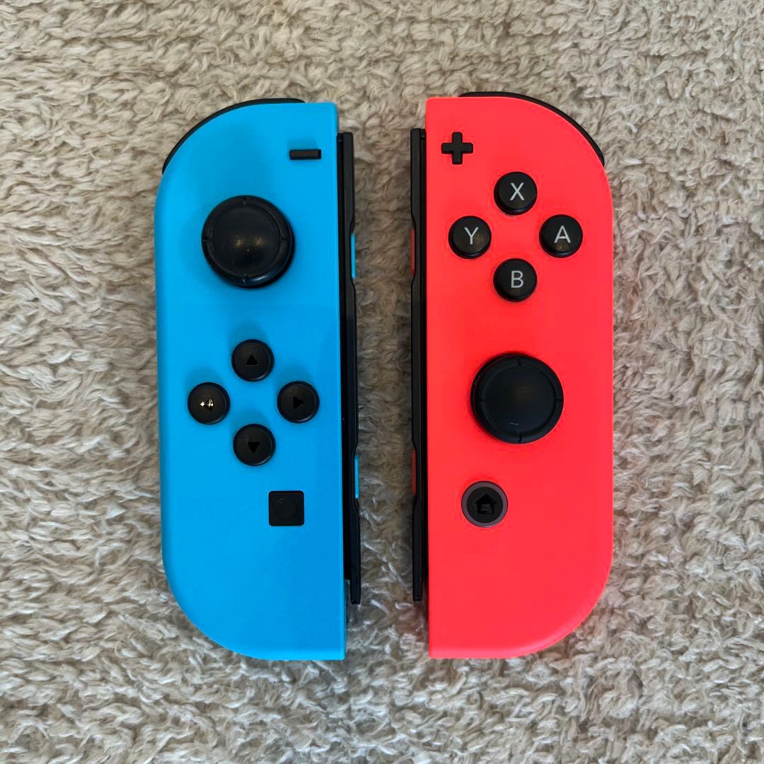 【美品】Nintendo Switch ネオンブルー/ネオンレッド 本体＋ケース