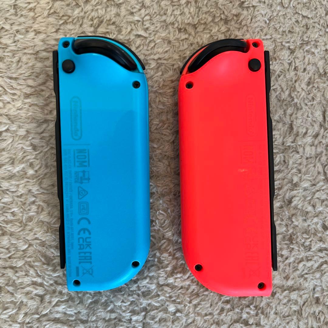【美品】Nintendo Switch ネオンブルー/ネオンレッド 本体＋ケース