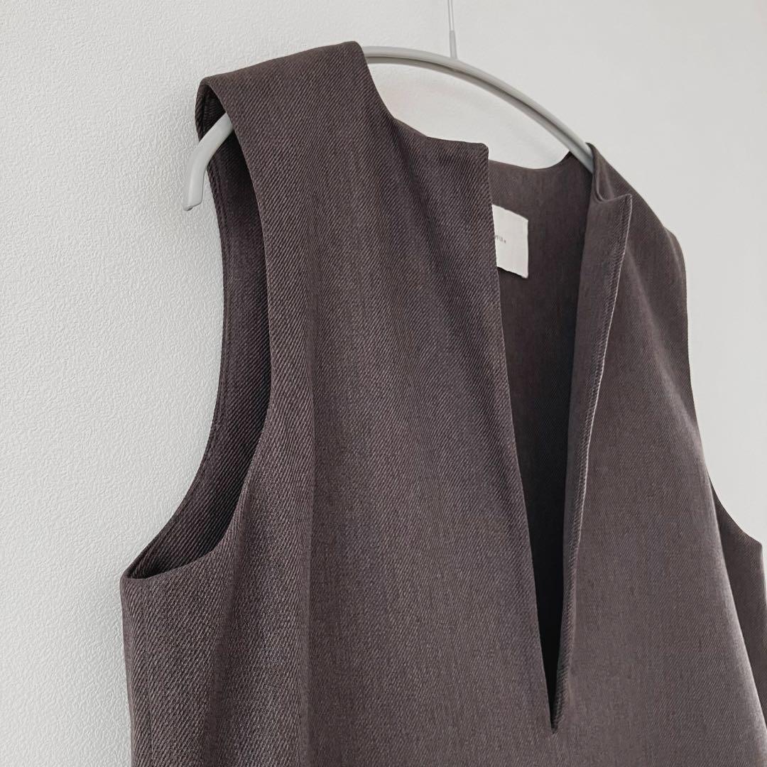 ワンピース todayful Keyneck Pencil Dress brown 36