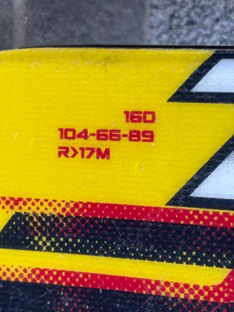 ogasaka スキー板 GS用 160cm