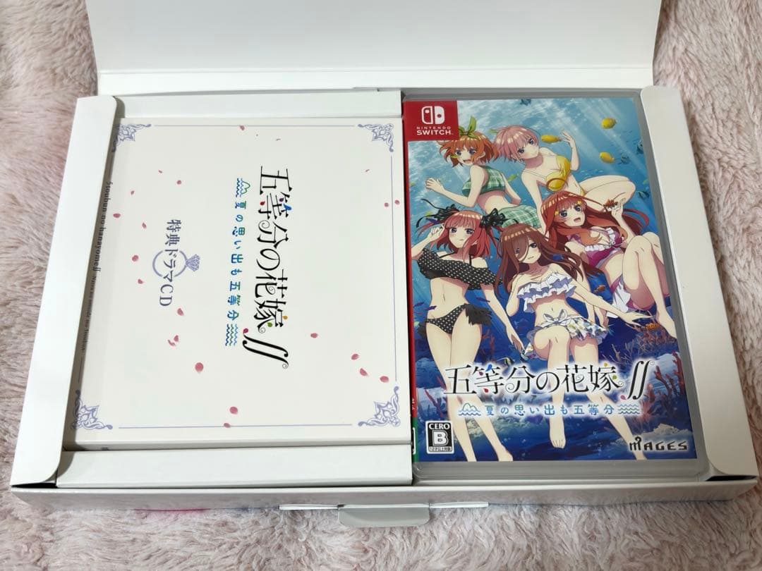 五等分の花嫁　Switch 限定版　彼女と交わす五つの約束　夏の思い出も五等分