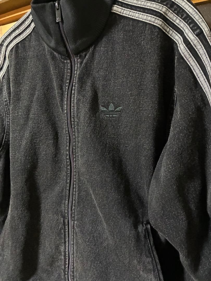 アディカラー デニム ファイヤーバード トラックトップ　M adidas