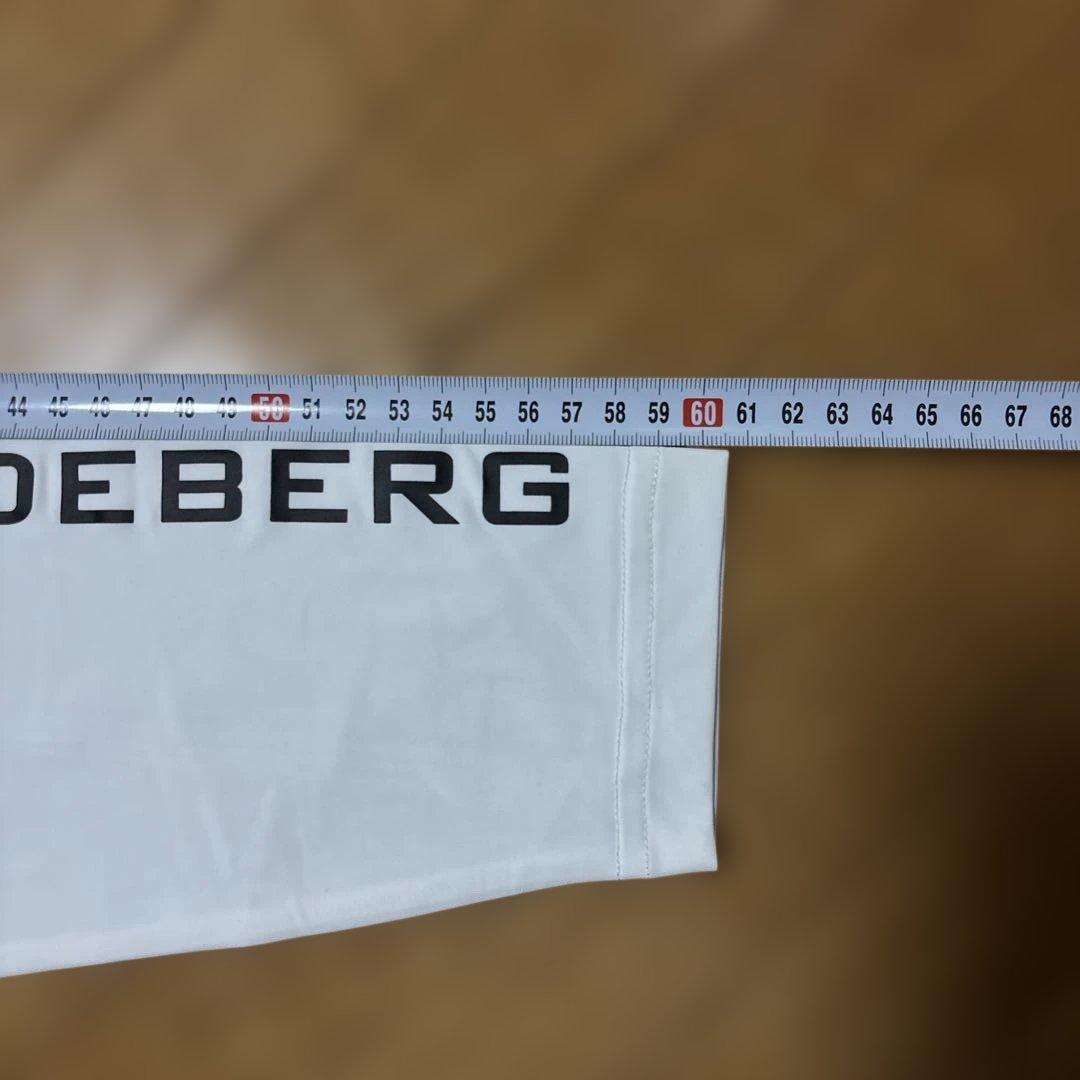 ☆新品☆J.Lindeberg ジェイリンドバーグホワイト ハイネックシャツ L