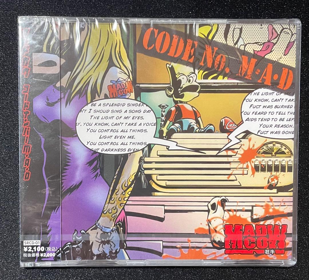 新品　MAD CITY CODE No.MAD インディーズ　マッドカウ