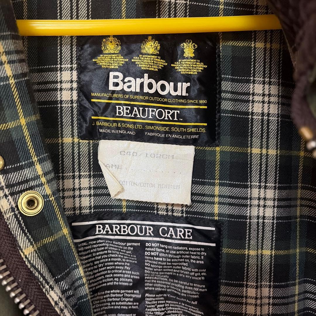 Barbour Beaufort ジャケット オリーブグリーン