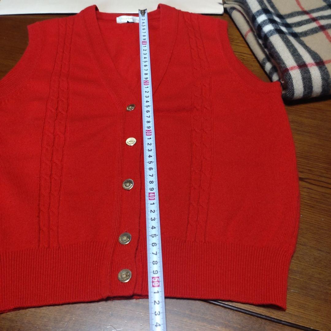 BURBERRYS カシミヤ40 ベスト　稀少品