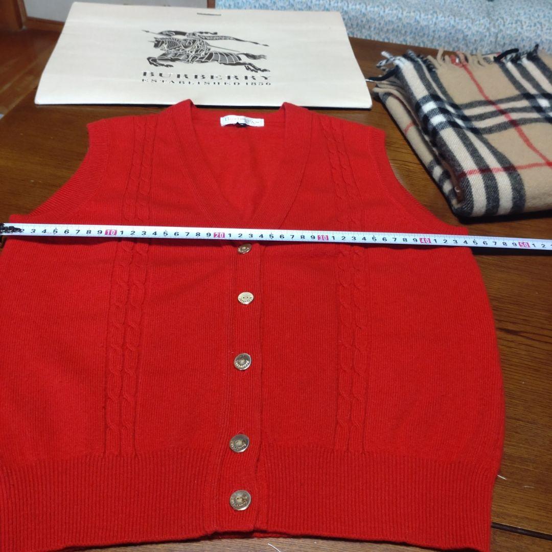BURBERRYS カシミヤ40 ベスト　稀少品